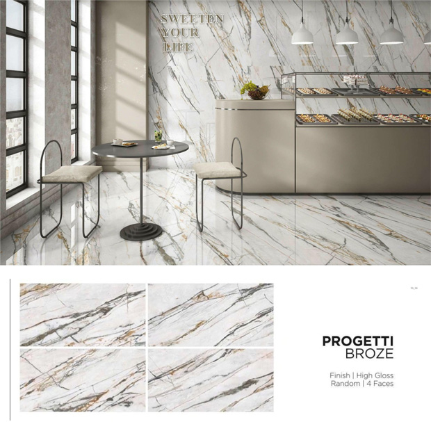 Gạch Ốp Lát Ấn Độ 80x160 Progetti Broze Gạch Ốp Lát Ấn Độ 80x160 Progetti Broze