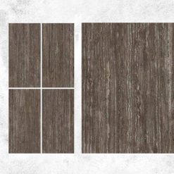 Gạch Ốp Lát Ấn Độ 80x160 Silver Travertine Nero