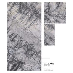 Gạch Ốp Lát Ấn Độ 80x160 Valcano Bianco