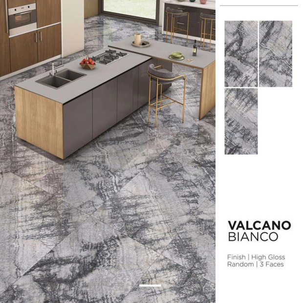 Gạch Ốp Lát Ấn Độ 80x160 Valcano Bianco Gạch Ốp Lát Ấn Độ 80x160 Valcano Bianco