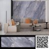 Gạch Ốp Lát 80x260cm Ấn Độ Bulgari Xanh Lam