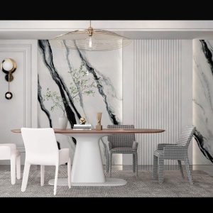 Gạch Ốp Lát 80x260cm Ấn Độ Panda Trắng