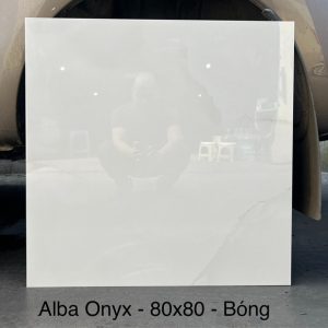 Gạch Ốp Lát 80x80cm Ấn Độ Alba Onyx