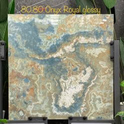 Gạch Ốp Lát Ấn Độ 80x80 Onyx Royal Glossy