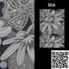 Gạch Giả Mosaic công nghệ nổi 5D 80X160 5D4