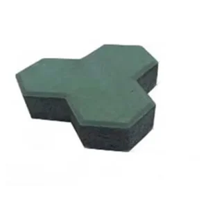 Gạch lát block vỉa hè tự chèn Terrazzo chữ Y