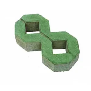 Gạch lát vỉa hè trồng cỏ 2 lỗ