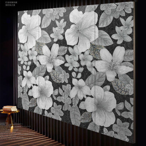 Gạch Giả Mosaic công nghệ nổi 5D 80X260 5D1