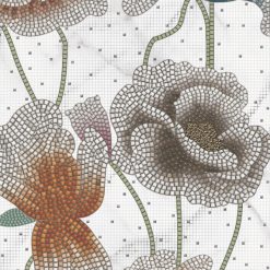 Gạch Giả Mosaic công nghệ nổi 5D 80X160 5D6