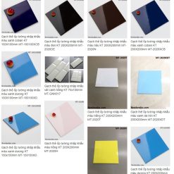 Gạch bể bơi Đồng Tâm 20×25 màu xanh 2541
