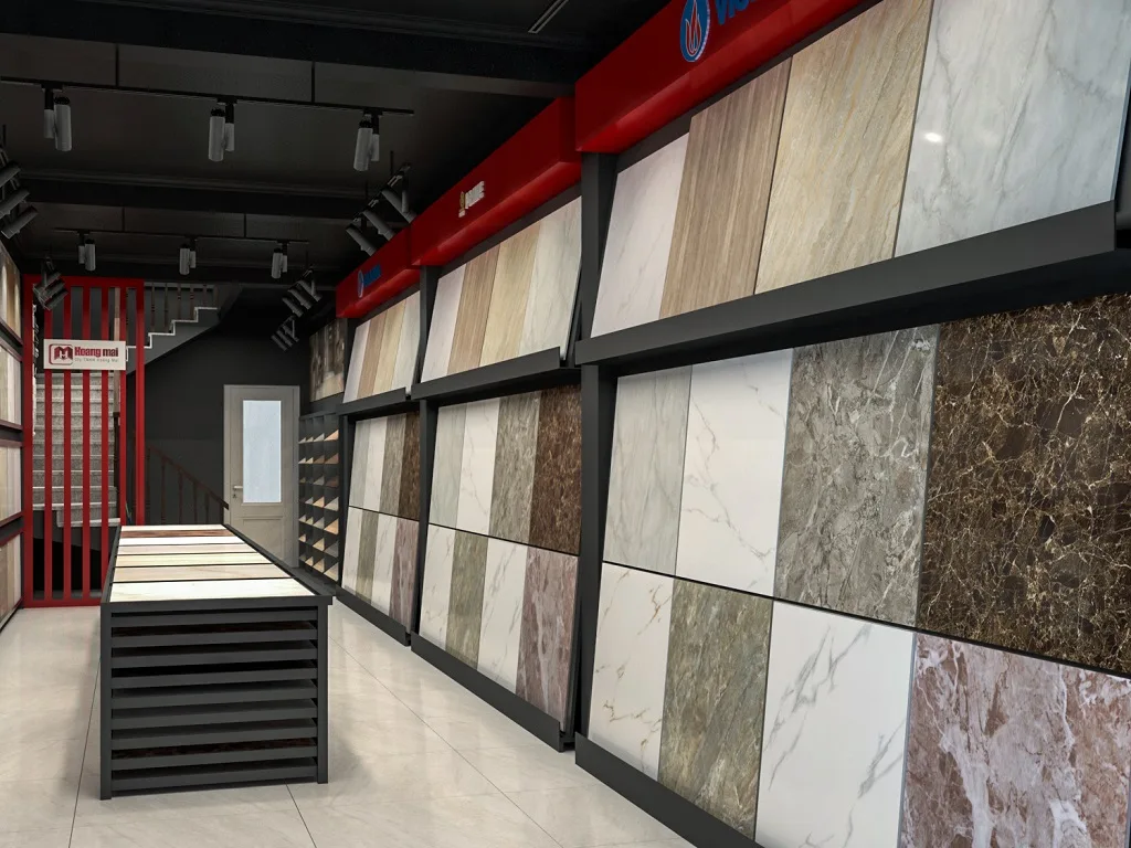 Gạch Ốp Lát 40x80cm Takao TK34261-63-62 showroom gạch hoàng mai 66 lạc trung