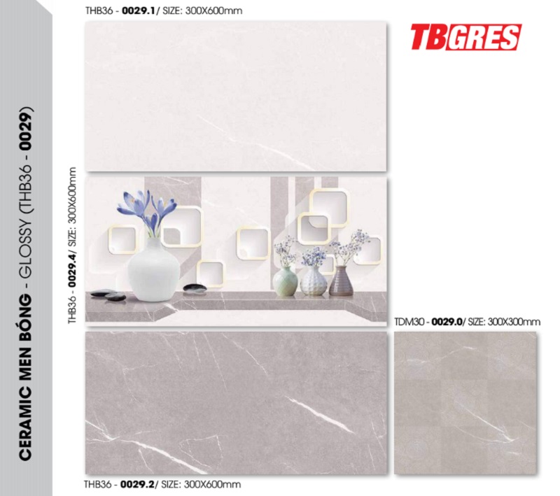 Gạch ốp tường 300x600 Thạch Bàn TBGRES THB36 - 0029.1 14 Gạch ốp tường 300x600 Thạch Bàn TBGRES THB36 - 0029.1 13