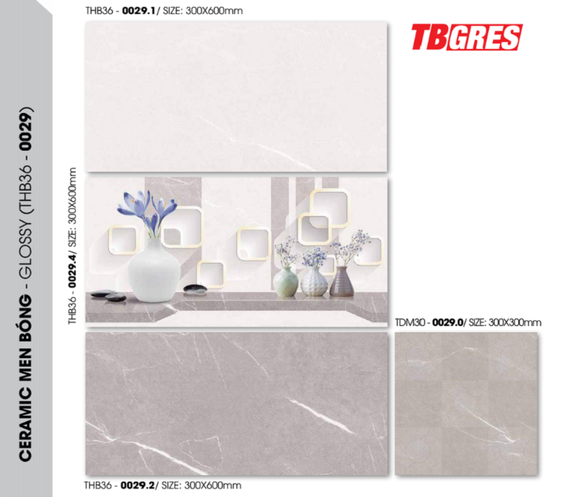 Gạch ốp tường 300×600 Thạch Bàn TBGRES THB36 – 0029.1
