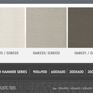 Gạch ốp lát 60×60 Taicera màu đen đồng chất G68529