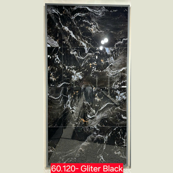 Gạch Ốp Lát 60x120cm Ấn Độ Gliter Black 2 Gạch Ốp Lát 60x120cm Ấn Độ Gliter Black