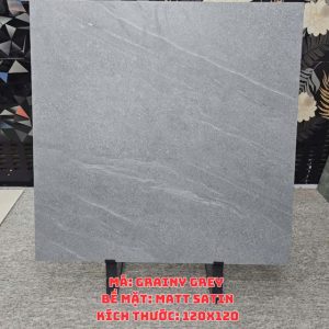 Gạch Ốp Lát 120x120cm Ấn Độ GRAINY GREY