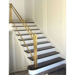 Đá cầu thang Granit kim sa đen