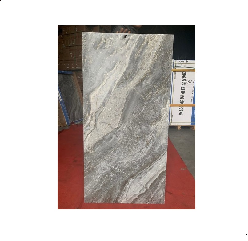 Gạch ốp lát 60x120 vân đá ghi trắng khắc kim HH6017 1 Gạch ốp lát 60x120 vân đá ghi trắng khắc kim HH6017