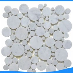 Đá mossaic tự nhiên tròn HM03