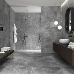 Gạch Tây Ban Nha Karaben 90x90 NARI GRIS SOFT GVB6N012
