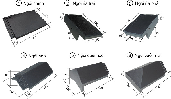 Ngói màu phụ kiện rìa Fuji 2 Ngói màu phụ kiện rìa Fuji 1