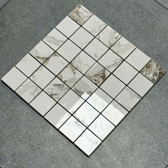 MSG001-1 Gạch Mosaic Đá Nung Kết 300x300x48x10mm MSG003