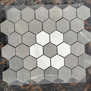 Gạch Mosaic Đá Nung Kết 300x300x48x10mm MSG006