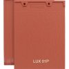 Ngói phẳng Inari màu đỏ LUX 01P
