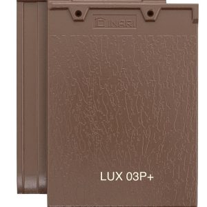 Ngói phẳng Inari màu nâu LUX 03P+Plus