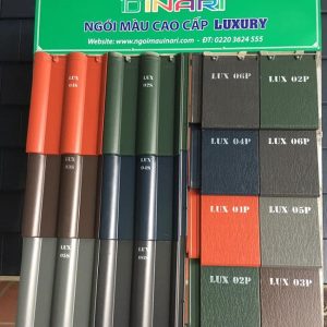 Ngói phẳng Inari màu ghi LUX 06P