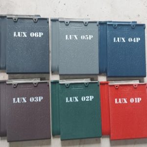 Ngói phẳng Inari màu nâu LUX 03P