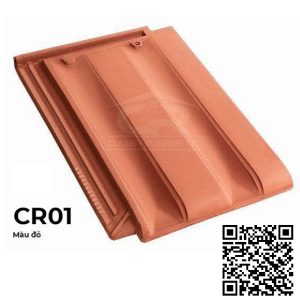 Ngói Tráng Men Classy TTI Màu Đỏ CR01