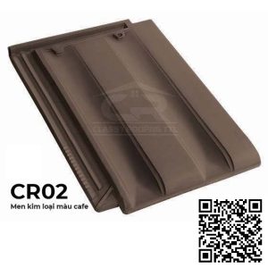 Ngói Tráng Men Classy TTI Màu Cafe CR02