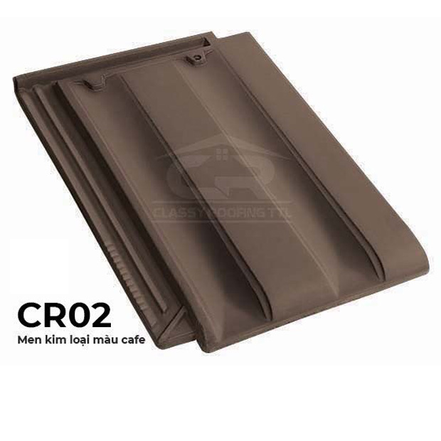 Ngói Tráng Men Classy TTI Màu Cafe CR02 15 Ngói Tráng Men Classy TTI Màu Cafe CR02