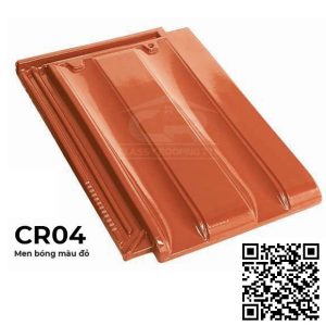 Ngói Tráng Men Classy TTI Màu Đỏ CR04