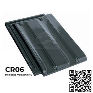 Ngói Tráng Men Classy TTI Màu Xanh Rêu CR06