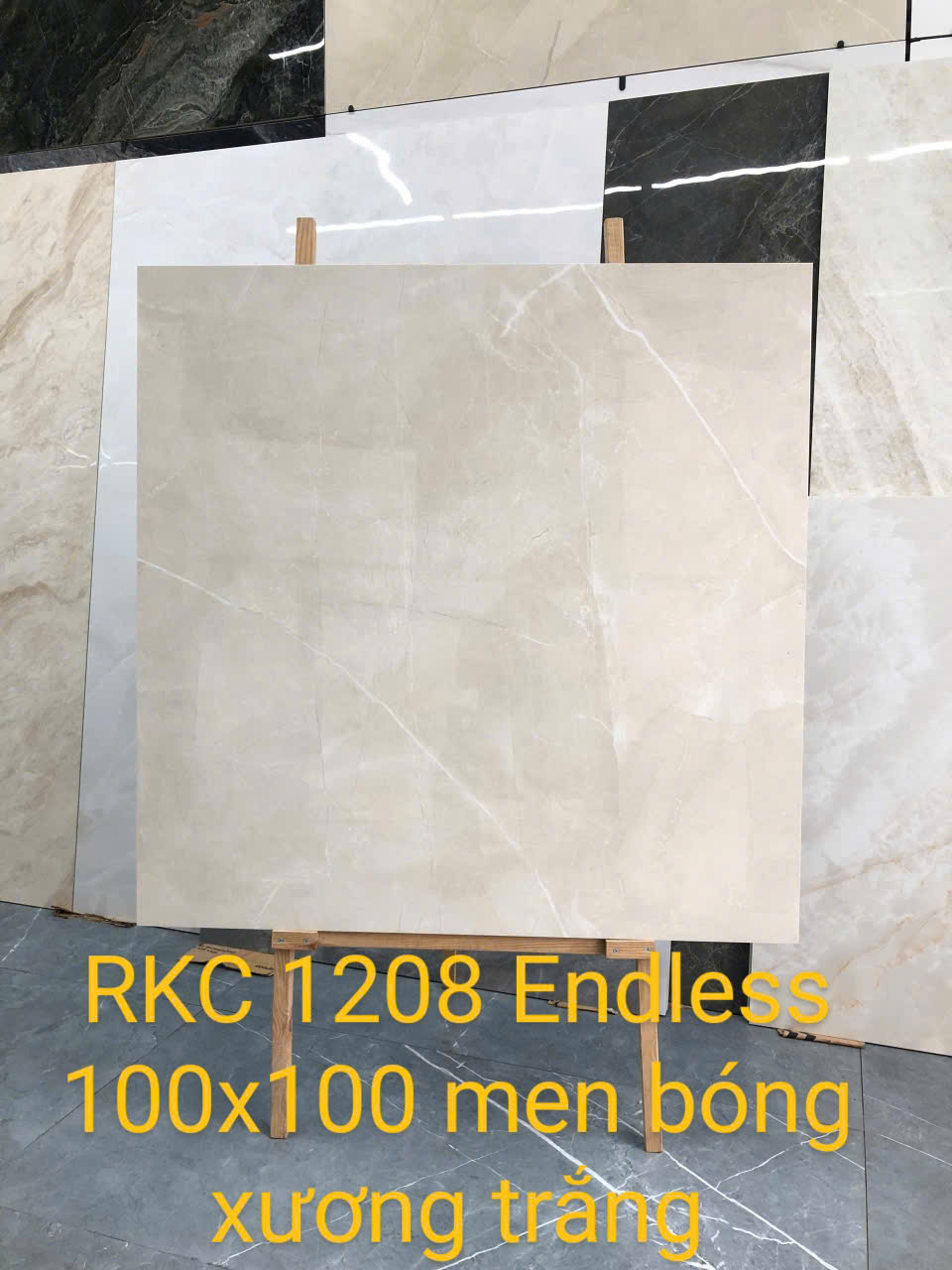 RKC 1208-1 Gạch Ốp Lát 100x100cm Ấn Độ ONYX WHITE