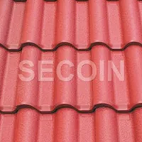 Ngói sóng tròn Secoin SE 21 màu đỏ 2 Ngói sóng tròn Secoin SE 21 màu đỏ 1