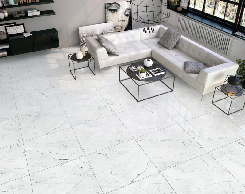 Taicera GP88905 Gạch ốp lát 60×60 vân đá đen trắng Taicera GP68905