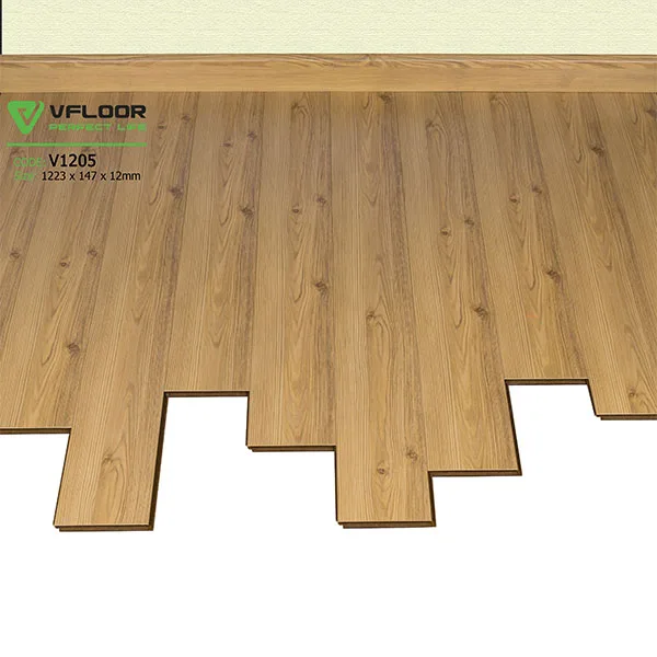 Sàn gỗ chịu nước Vfloor V1205 (12mm) 4 Sàn gỗ chịu nước Vfloor V1205 (12mm) 3