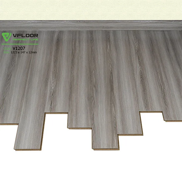 Sàn gỗ chịu nước Vfloor V1207 (12mm) 4 Sàn gỗ chịu nước Vfloor V1207 (12mm) 3