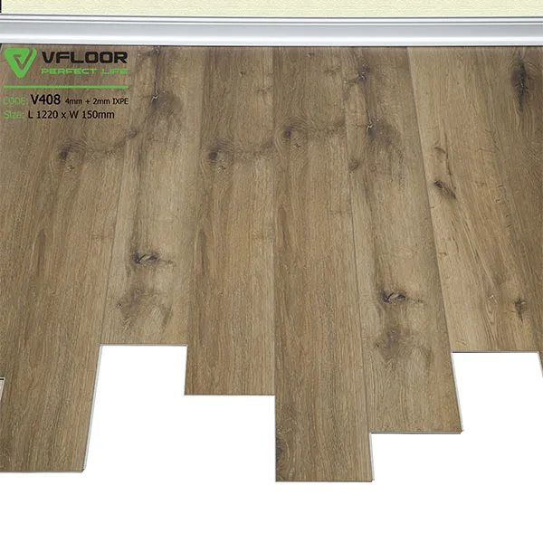 Sàn nhựa vân gỗ SPC Vfloor V408 (4mm) 3
