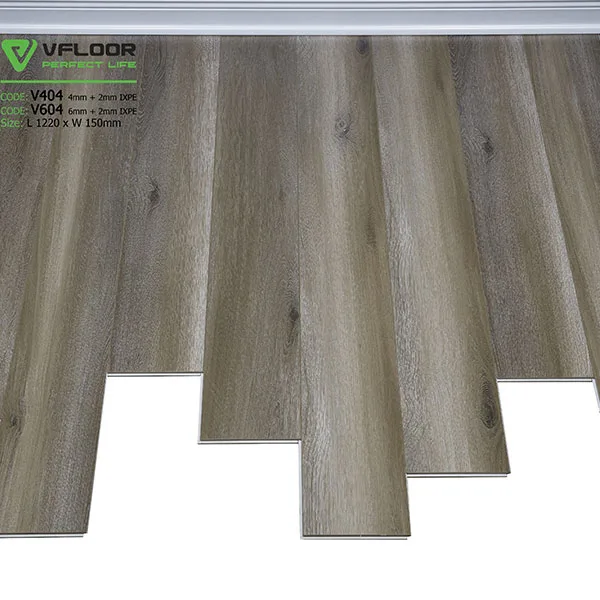 Sàn nhựa vân gỗ SPC Vfloor V604 (6mm) 3